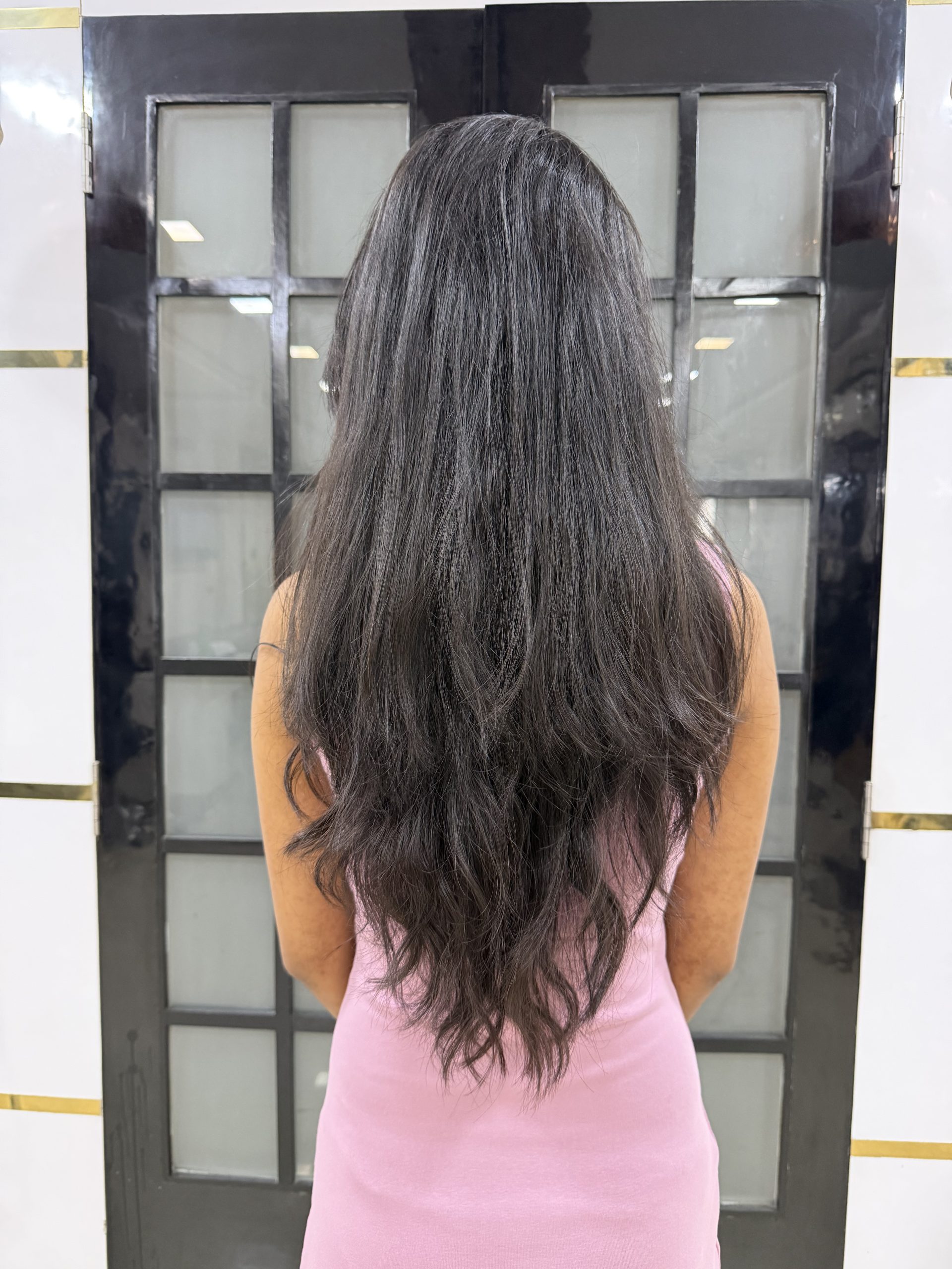 Before hair transformation