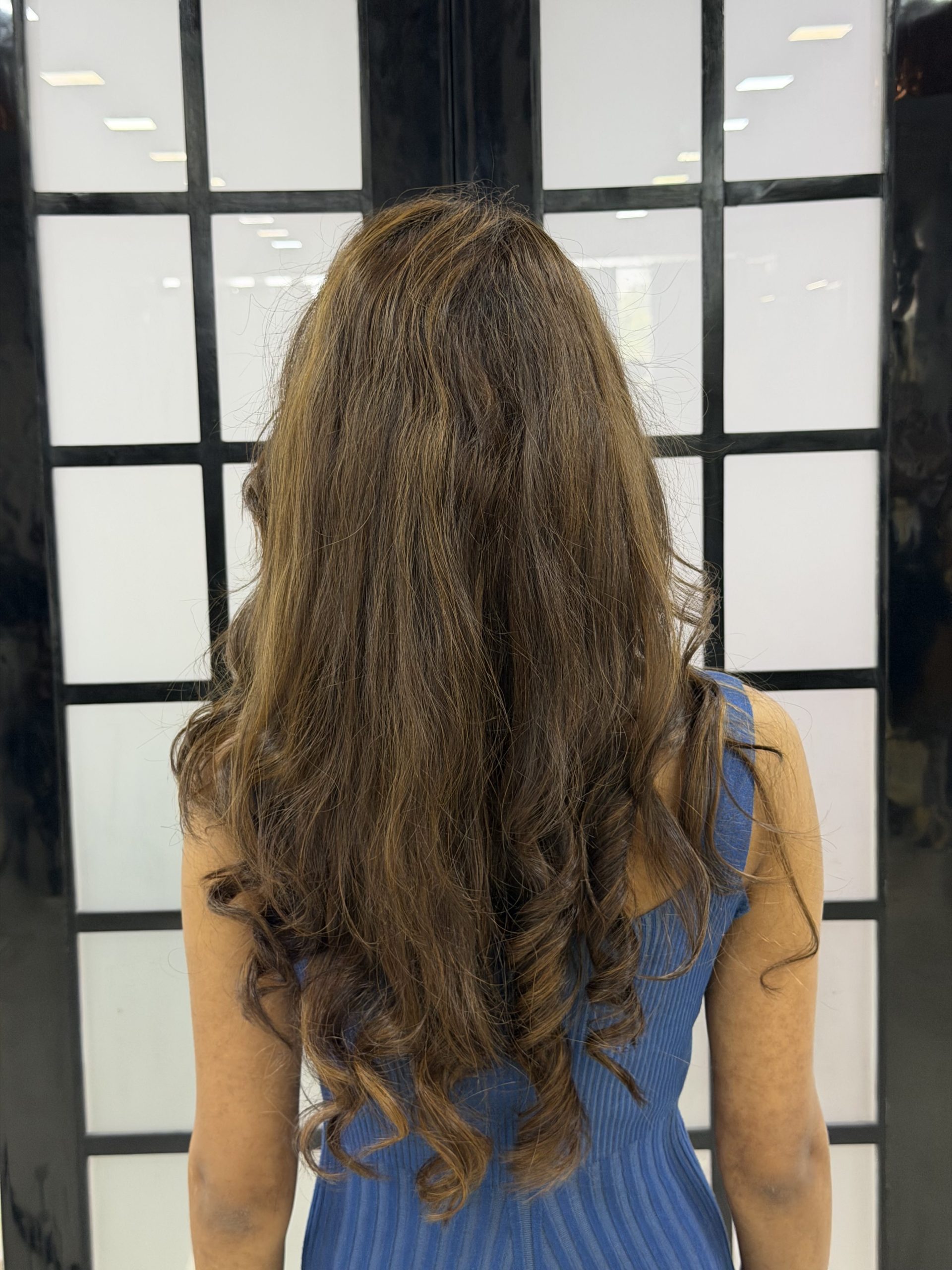 Before hair transformation